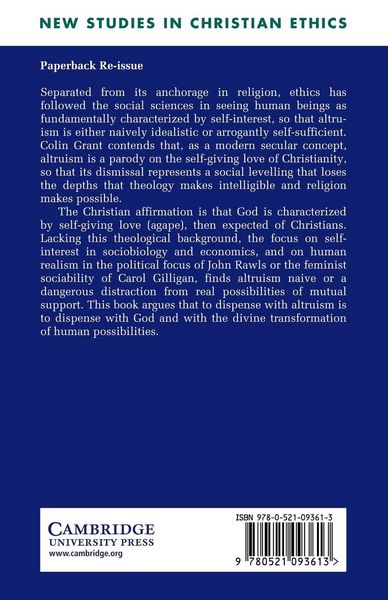 Produktbild: Altruism and Christian Ethics