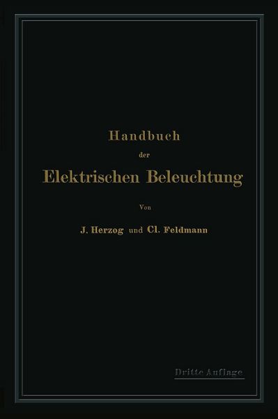 Produktbild: Handbuch der Elektrischen Beleuchtung