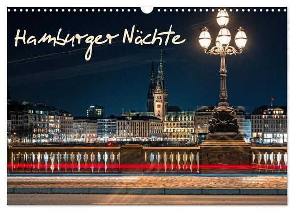 Produktbild: Hamburger N&auml;chte (Wandkalender 2027 DIN A3 quer), CALVENDO Monatskalender
