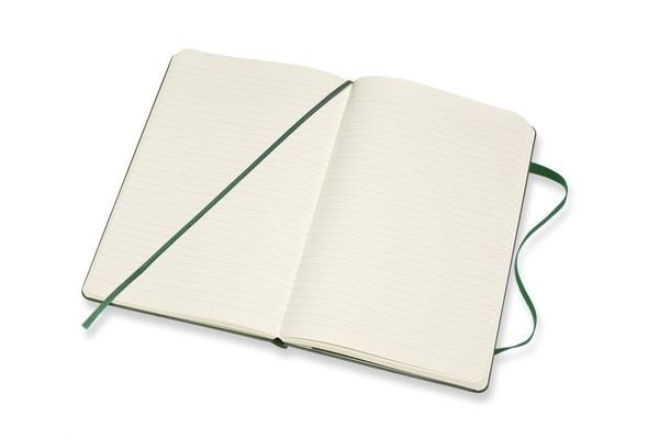 Produktbild: Moleskine Notizbuch Large/A5, Liniert, Myrtengr&uuml;n