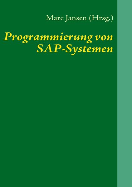 Produktbild: Programmierung von SAP-Systemen