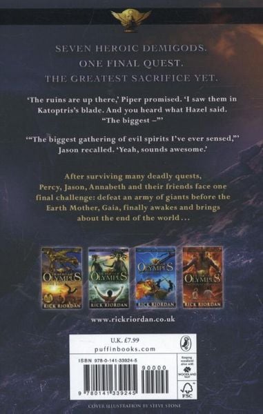 Heroes of Olympus 05. The Blood of Olympus