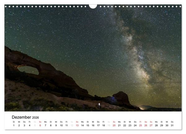 Produktbild: Nationalparks in Utah (Wandkalender 2026 DIN A3 quer), CALVENDO Monatskalender
