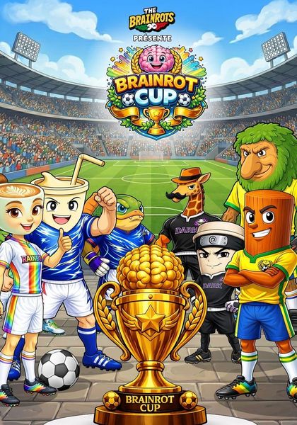 Produktbild: BRAINROT CUP [ Version Fran&ccedil;aise ] - &Eacute;dition sp&eacute;ciale The Brainrots