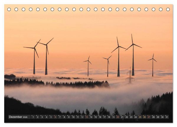 Produktbild: Unterwegs im Hunsr&uuml;ck (Tischkalender 2026 DIN A5 quer), CALVENDO Monatskalender
