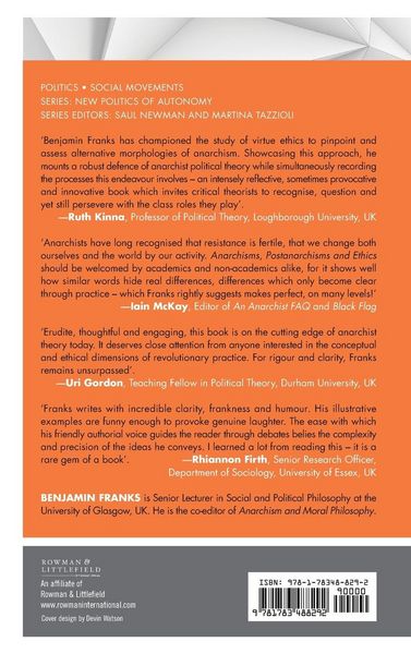 Produktbild: Anarchisms, Postanarchisms and Ethics