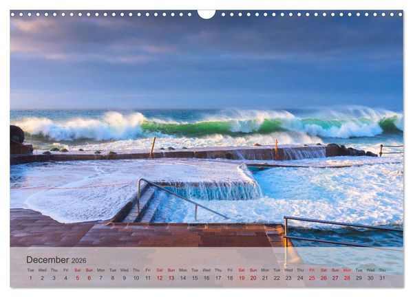 Produktbild: Beautiful Seascapes (Wall Calendar 2026 DIN A3 landscape), CALVENDO 12 Month Wall Calendar