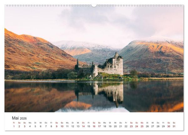 Produktbild: Schottland - Wundersch&ouml;ne Landschaften und einzigartige Natur. (Wandkalender 2026 DIN A2 quer), CALVENDO Monatskalender