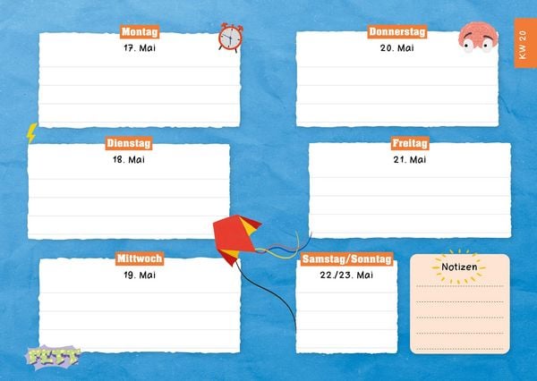 Produktbild: Checker Tobi &ndash; Sch&uuml;lerkalender 2026/2027
