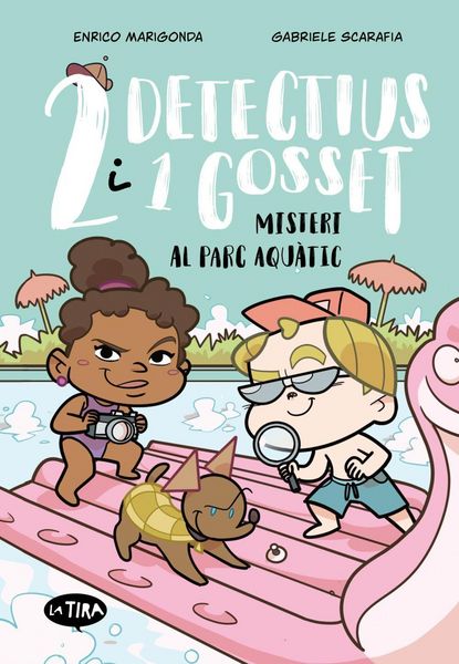 Produktbild: Dos detectius i un gosset 2. Misteri al parc aqu&agrave;tic