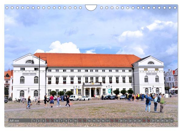 Produktbild: WISMAR die Hanststadt (Wandkalender 2026 DIN A4 quer), CALVENDO Monatskalender
