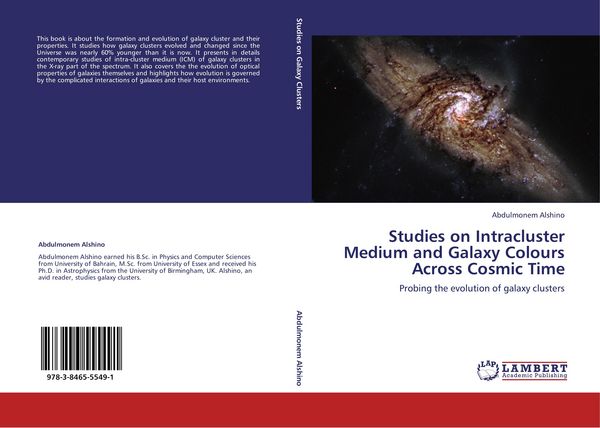 Produktbild: Studies on Intracluster Medium and Galaxy Colours Across Cosmic Time
