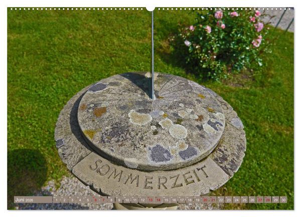 Produktbild: Rosengarten auf dem Beutig (hochwertiger Premium Wandkalender 2026 DIN A2 quer), Kunstdruck in Hochglanz