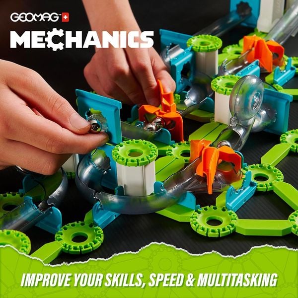 Produktbild: Geomag Mechanics Gravity Bauteilset Constructor Anzahl Teile: 67 Altersklasse: ab 7 Jahre