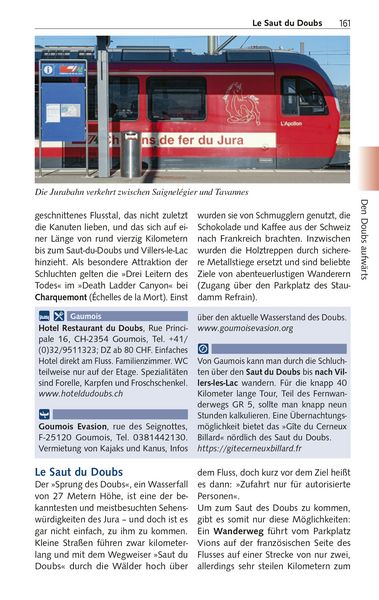 Produktbild: TRESCHER Reiseführer Französischer Jura
