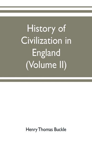 Produktbild: History of civilization in England (Volume II)