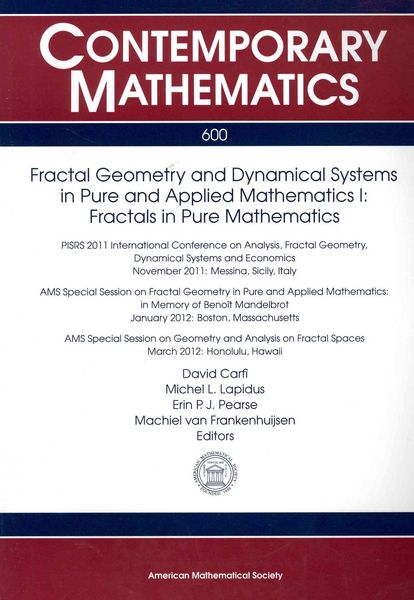 Produktbild: Fractal Geometry and Dynamical Systems in Pure and Applied
