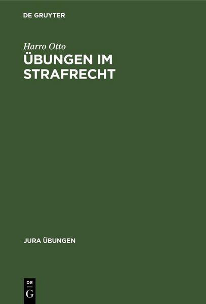 Produktbild: &Uuml;bungen im Strafrecht