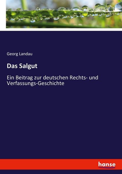 Produktbild: Das Salgut