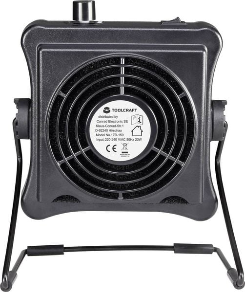TOOLCRAFT ZD-159 Lötrauchabsaugung 220 V/AC, 240 V/AC 23W 10 m³/h, 72 m³/h