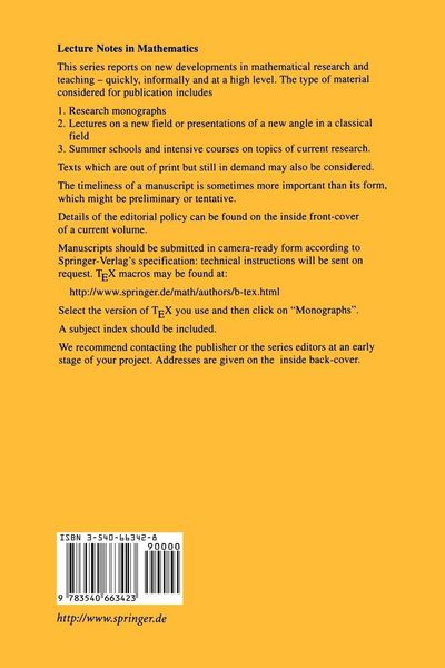Produktbild: Seminaire de Probabilites XXXIII