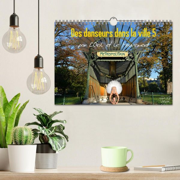 Produktbild: Des danseurs dans la ville 5 L'Oeil et le Mouvement (Calendrier mural 2026 DIN A4 vertical), CALVENDO calendrier mensuel