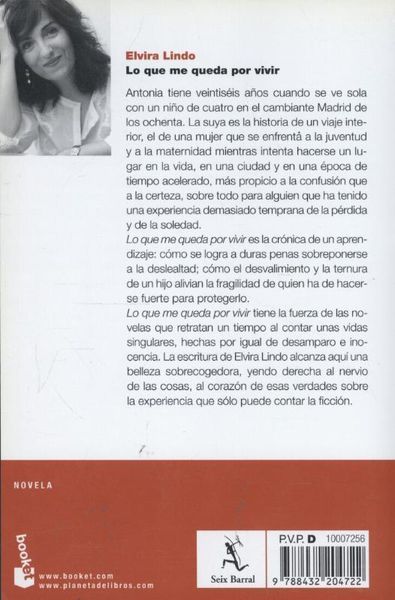 Produktbild: Lo que me queda por vivir
