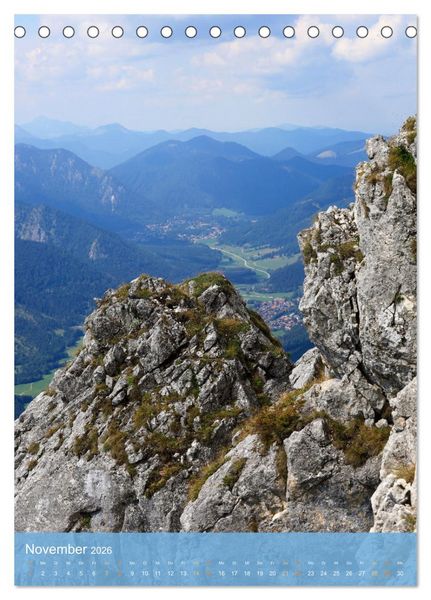Produktbild: Faszination Wendelstein (Tischkalender 2026 DIN A5 hoch), CALVENDO Monatskalender