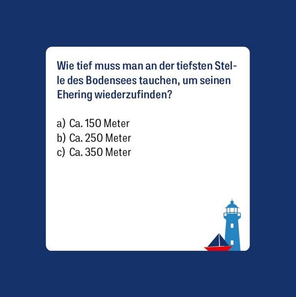 Produktbild: Bodensee-Quiz (Neuauflage)