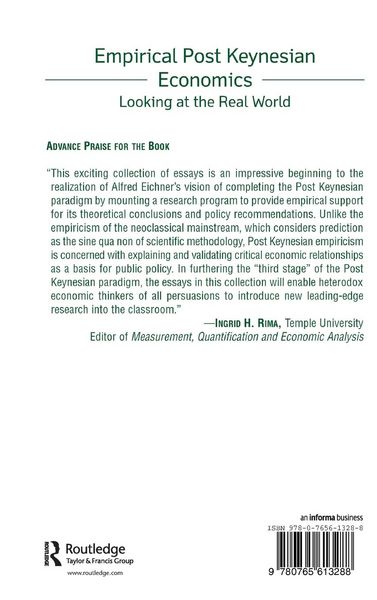 Produktbild: Empirical Post Keynesian Economics