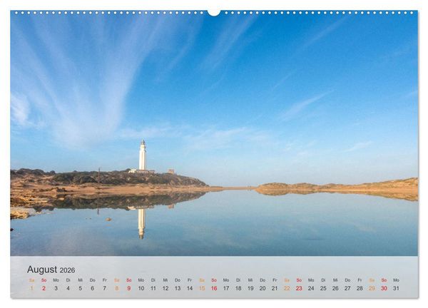 Produktbild: Andalusische Atlantikk&uuml;ste (hochwertiger Premium Wandkalender 2026 DIN A2 quer), Kunstdruck in Hochglanz