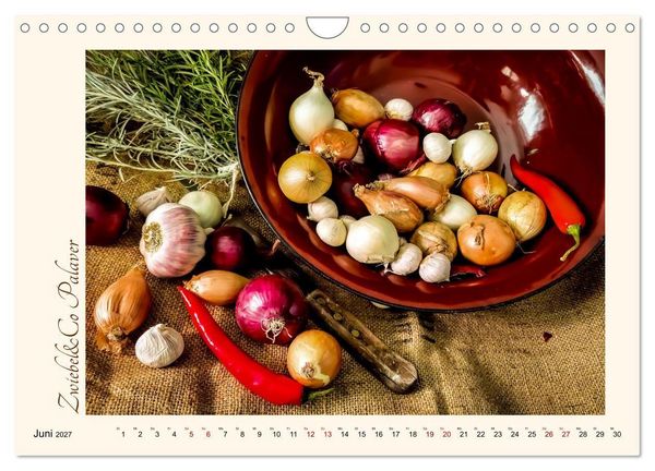 Produktbild: K&uuml;chengeplauder - Nostalgische Momente (Wandkalender 2027 DIN A4 quer), CALVENDO Monatskalender