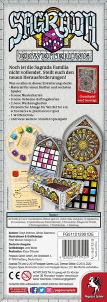 Produktbild: Pegasus - Sagrada Erweiterung