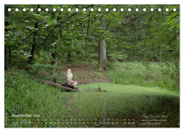 Produktbild: HAIKU AM TEICH (Tischkalender 2026 DIN A5 quer), CALVENDO Monatskalender