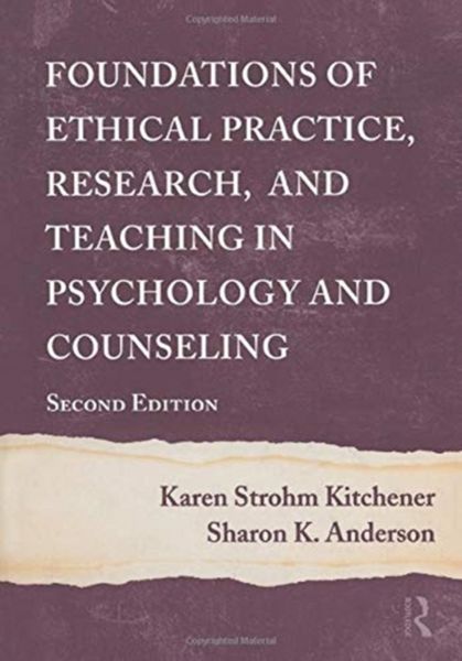 Produktbild: Foundations of Ethical Practice, Research, and Teaching in Psychology and Counseling