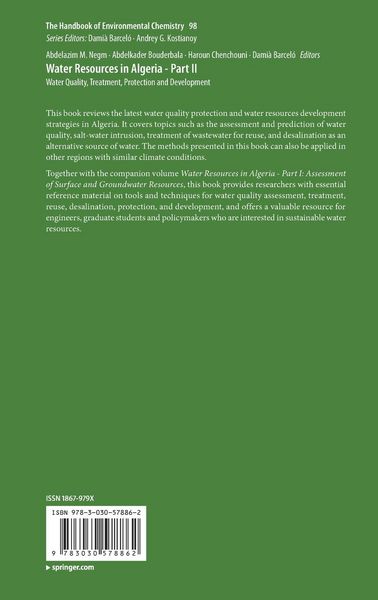 Produktbild: Water Resources in Algeria - Part II