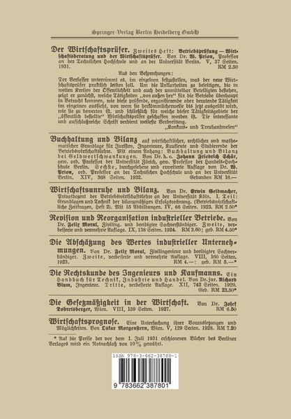 Produktbild: Der Beruf des Wirtschaftspr&uuml;fers