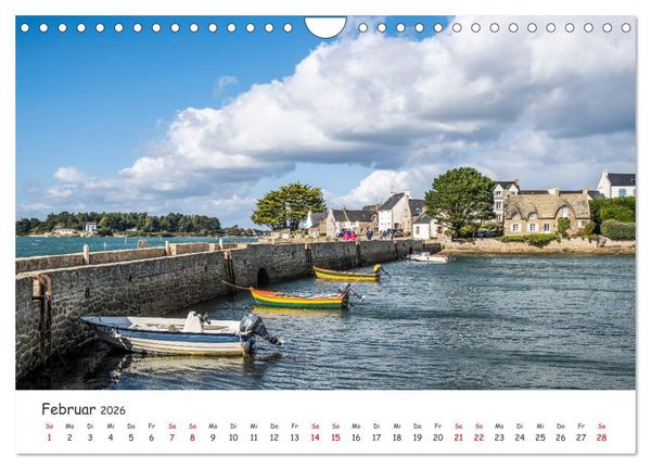 Produktbild: Unterwegs im Morbihan (Wandkalender 2026 DIN A4 quer), CALVENDO Monatskalender