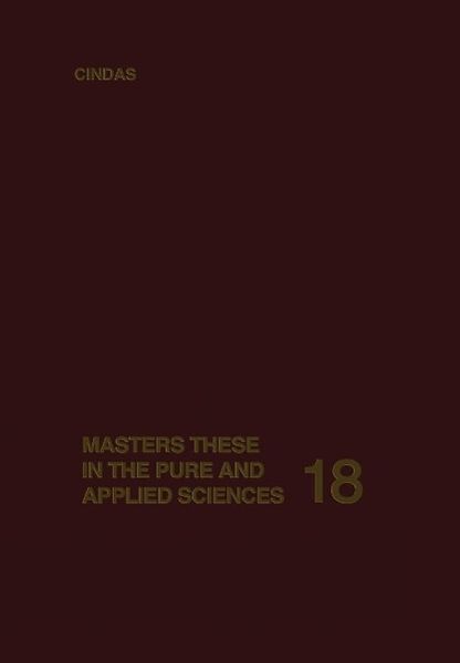 Produktbild: Masters Theses in the Pure and Applied Sciences
