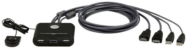 ATEN CS22HF HDMI-Switch HDMI Tastatur 1920 x 1080 Pixel