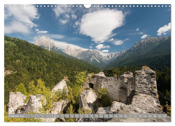 Produktbild: Herbst in den Dolomiten (Wandkalender 2026 DIN A3 quer), CALVENDO Monatskalender