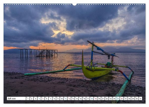 Produktbild: Java, Indonesische Insel im Feuerring (hochwertiger Premium Wandkalender 2026 DIN A2 quer), Kunstdruck in Hochglanz