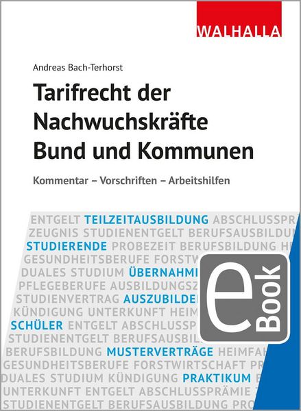 Produktbild: Tarifrecht der Nachwuchskr&auml;fte Bund und Kommunen