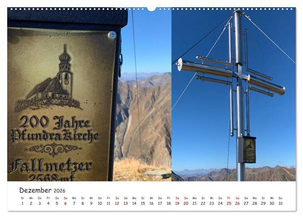 Produktbild: Bekannte und unbekannte S&uuml;dtiroler Gipfelkreuze im Detail (Wandkalender 2026 DIN A2 quer), CALVENDO Monatskalender