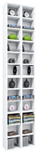 Produktbild: Holz CD DVD Stand Regal Schrank St&auml;nder Almera