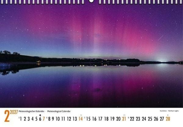 Produktbild: Meteorologischer Kalender 2027 Meteorological Calendar
