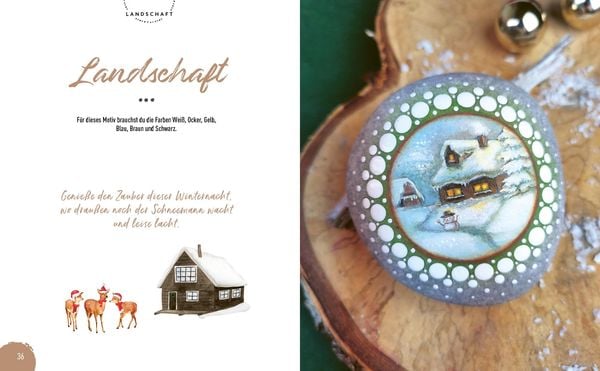 Produktbild: Weihnachts- und Wichtelsteine malen