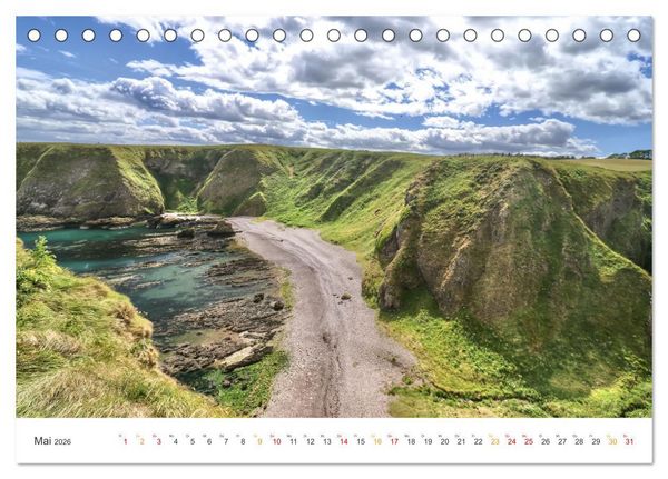 Produktbild: Typisch Schottland (Tischkalender 2026 DIN A5 quer), CALVENDO Monatskalender