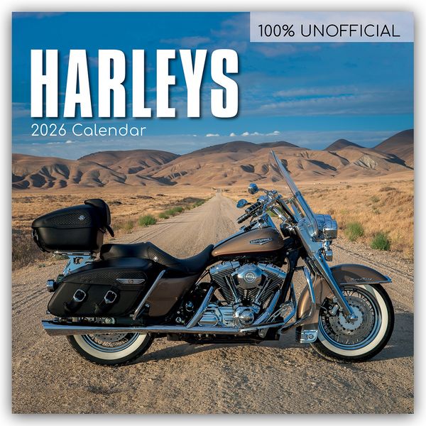 Produktbild: Harleys – Harley Davidson 2026 – 16-Monatskalender