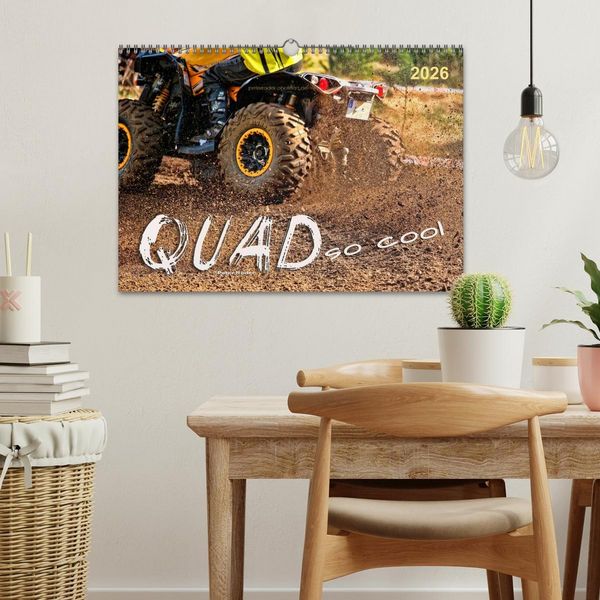 Produktbild: Quad - so cool (Wandkalender 2026 DIN A3 quer), CALVENDO Monatskalender